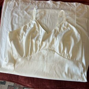 Vintage 1960s Scalloped Slip Dress